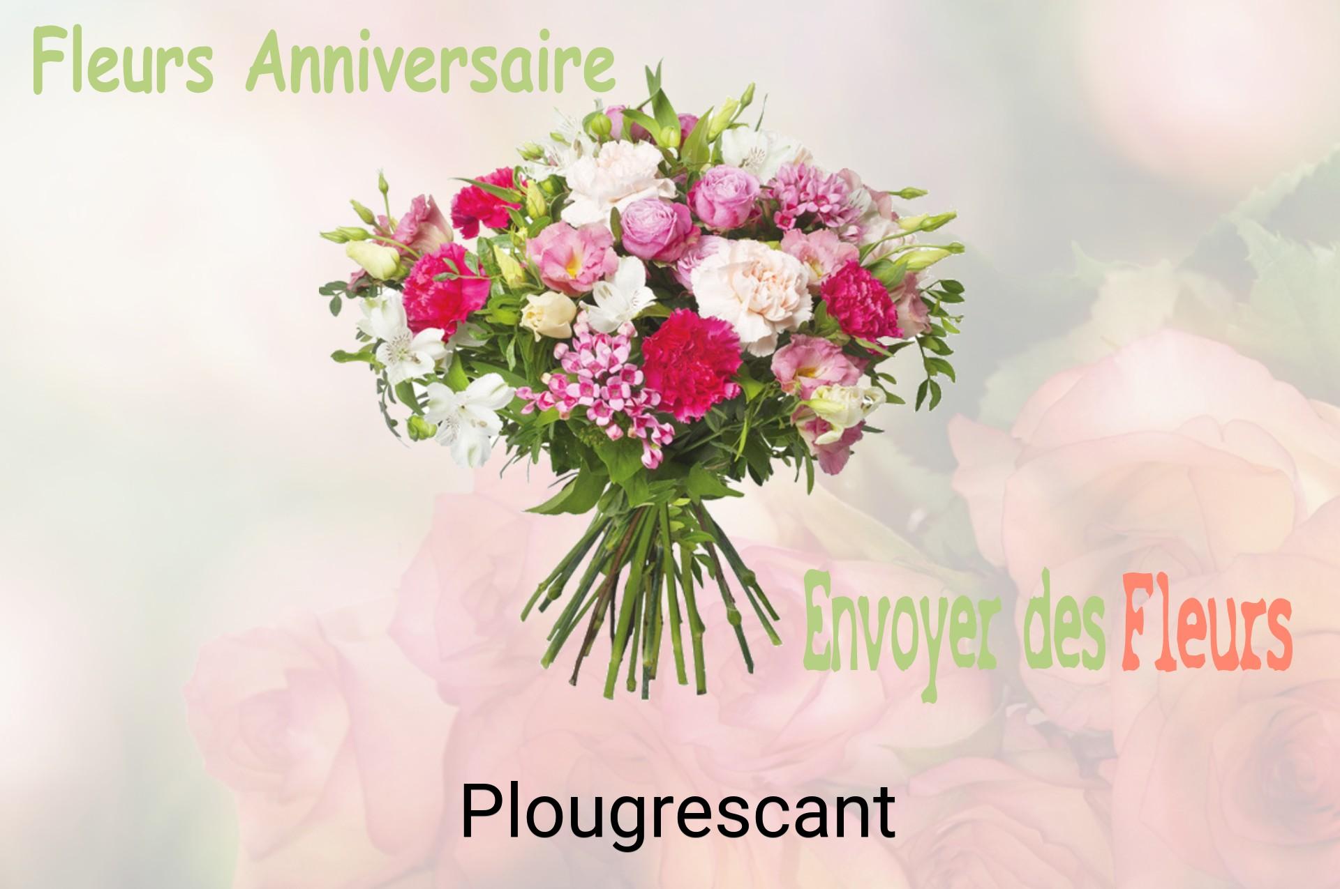 Bouquet de fleurs d’anniversaire livré à Plougrescant
