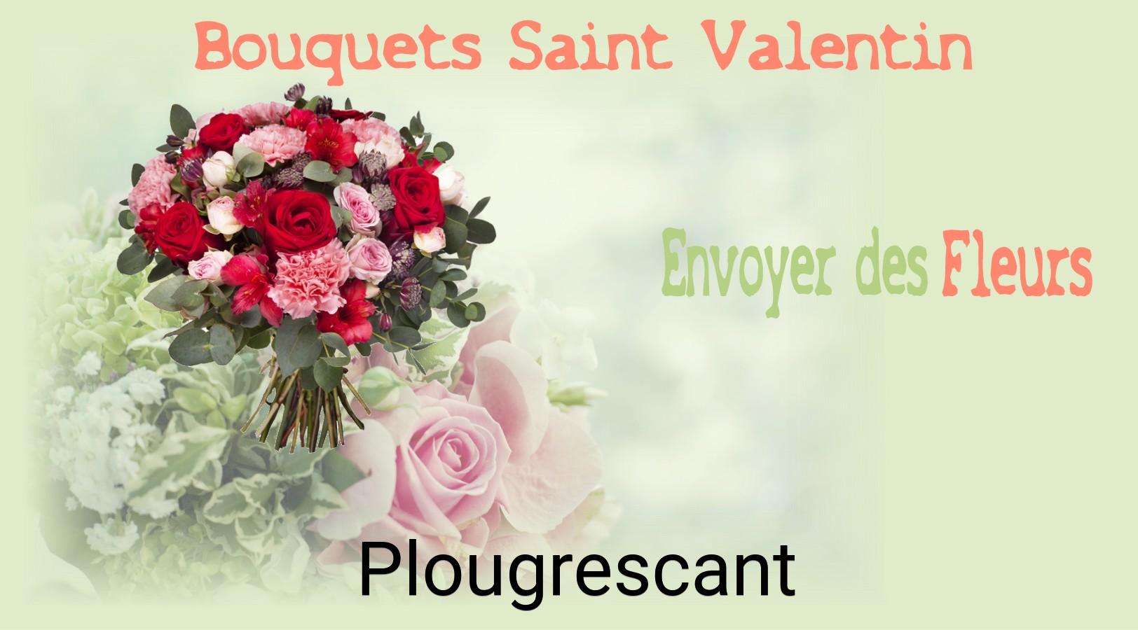 Roses de Saint-Valentin livrées à Plougrescant
